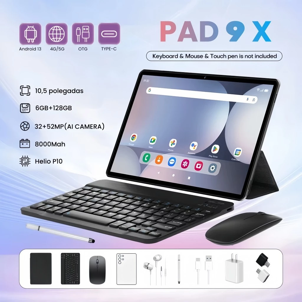Pad 9X Vale a Pena? Tablet Android 10.5” FHD com 5G - Análise Completa