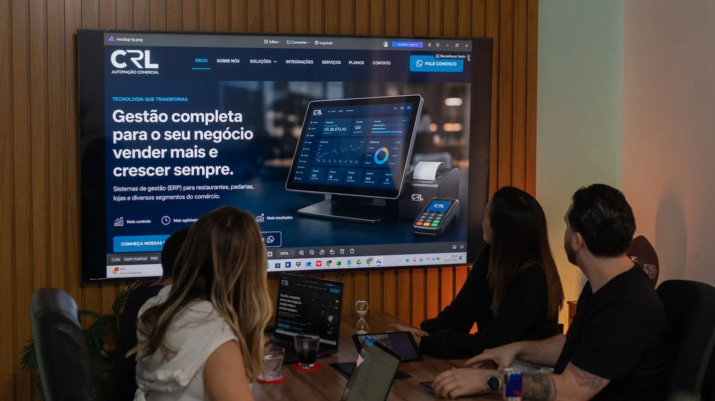 Tela e experiência de uso 